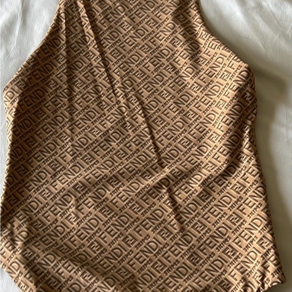 Fendi Tops - Skimsxfendi  bodysuit logo hard to find!